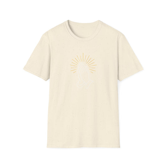 Praying Hands Illustration T-Shirt