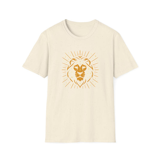 Golden Lion Constellation T-Shirt