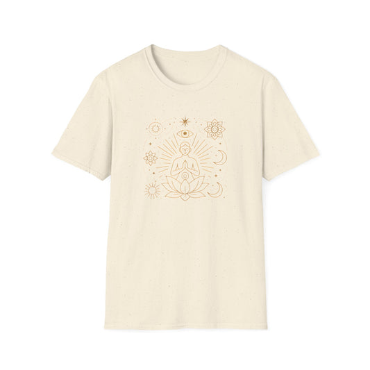 Celestial lotus meditation T-Shirt