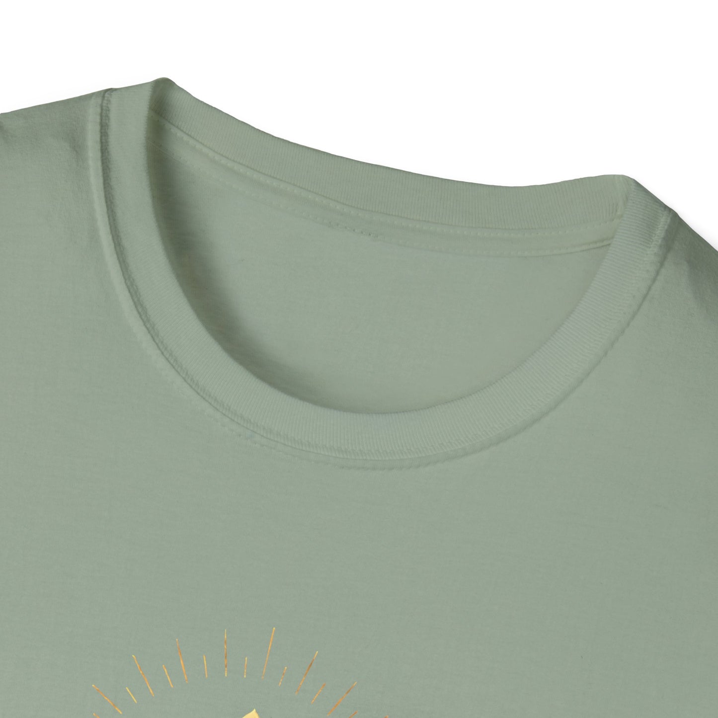 Cradling Golden Lotus T-Shirt