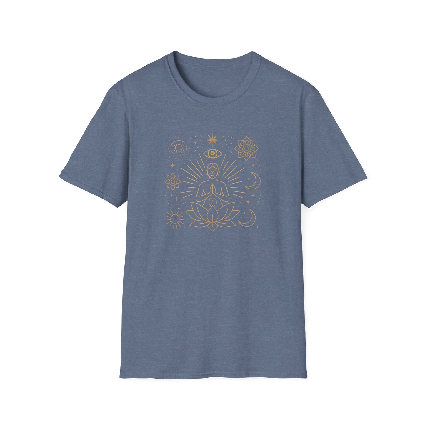Celestial lotus meditation T-Shirt