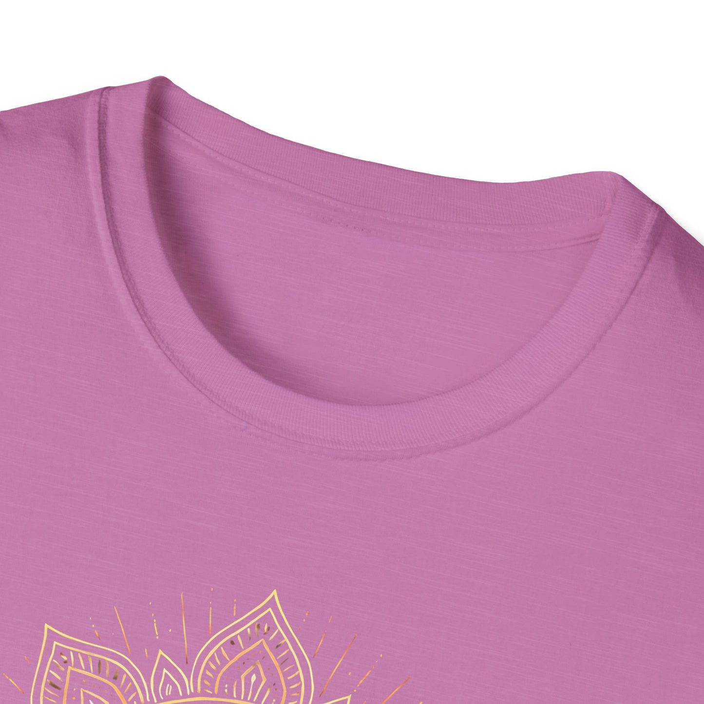 Golden Om Mandala T-Shirt