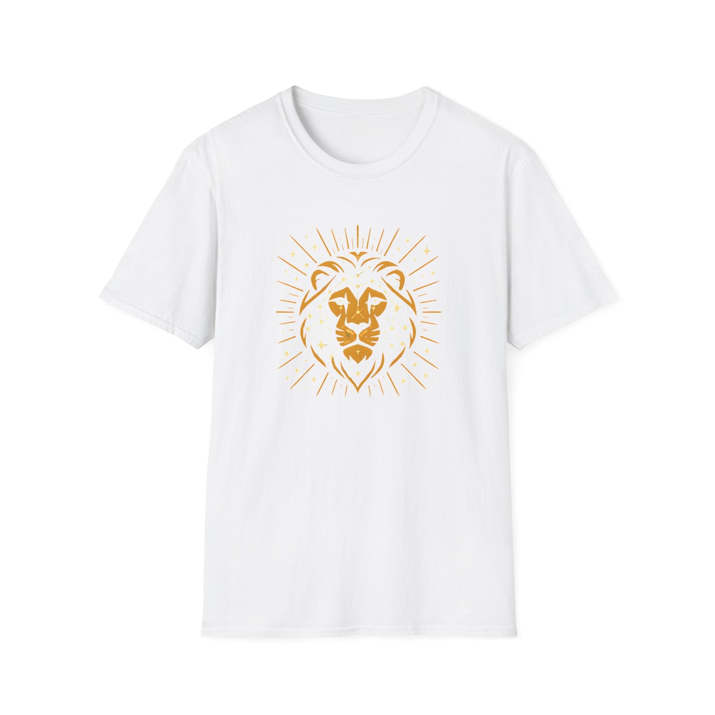 Golden Lion Constellation T-Shirt