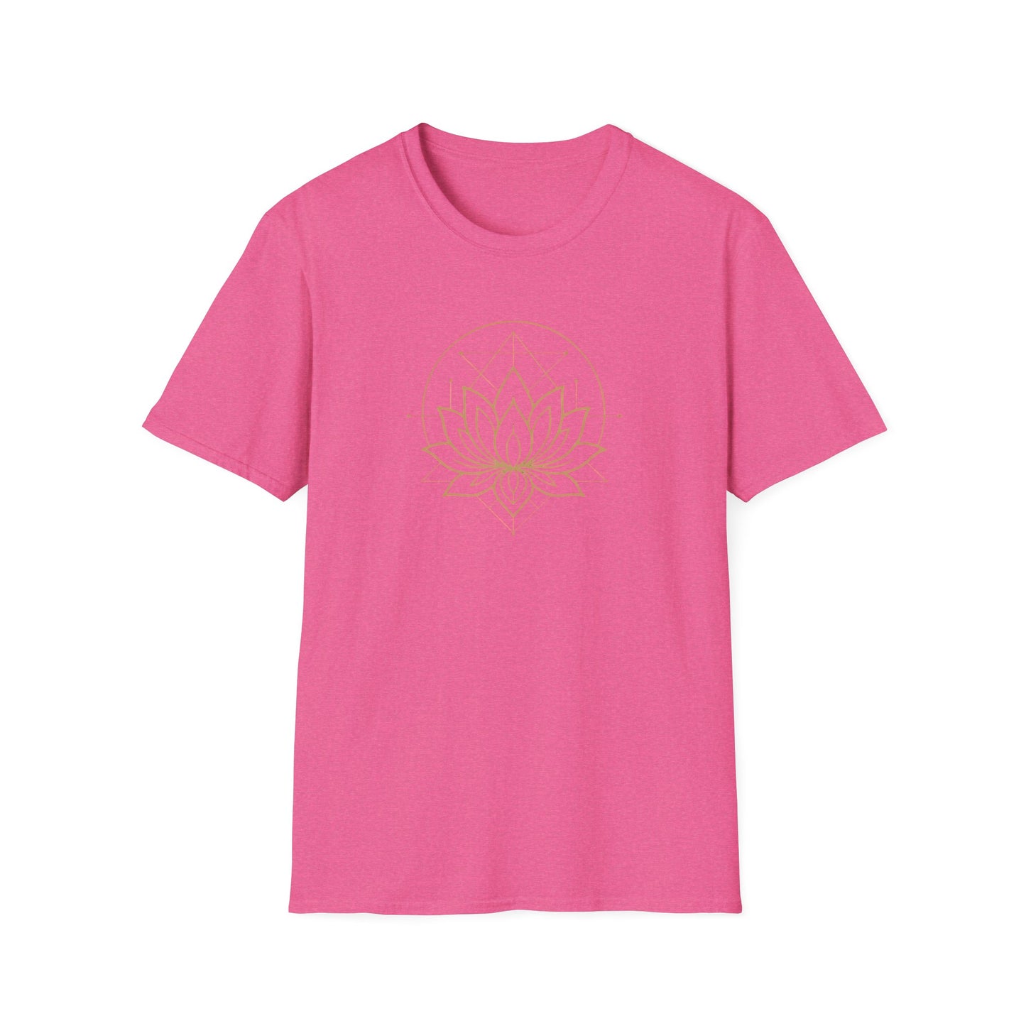 Golden lotus mandala T-Shirt
