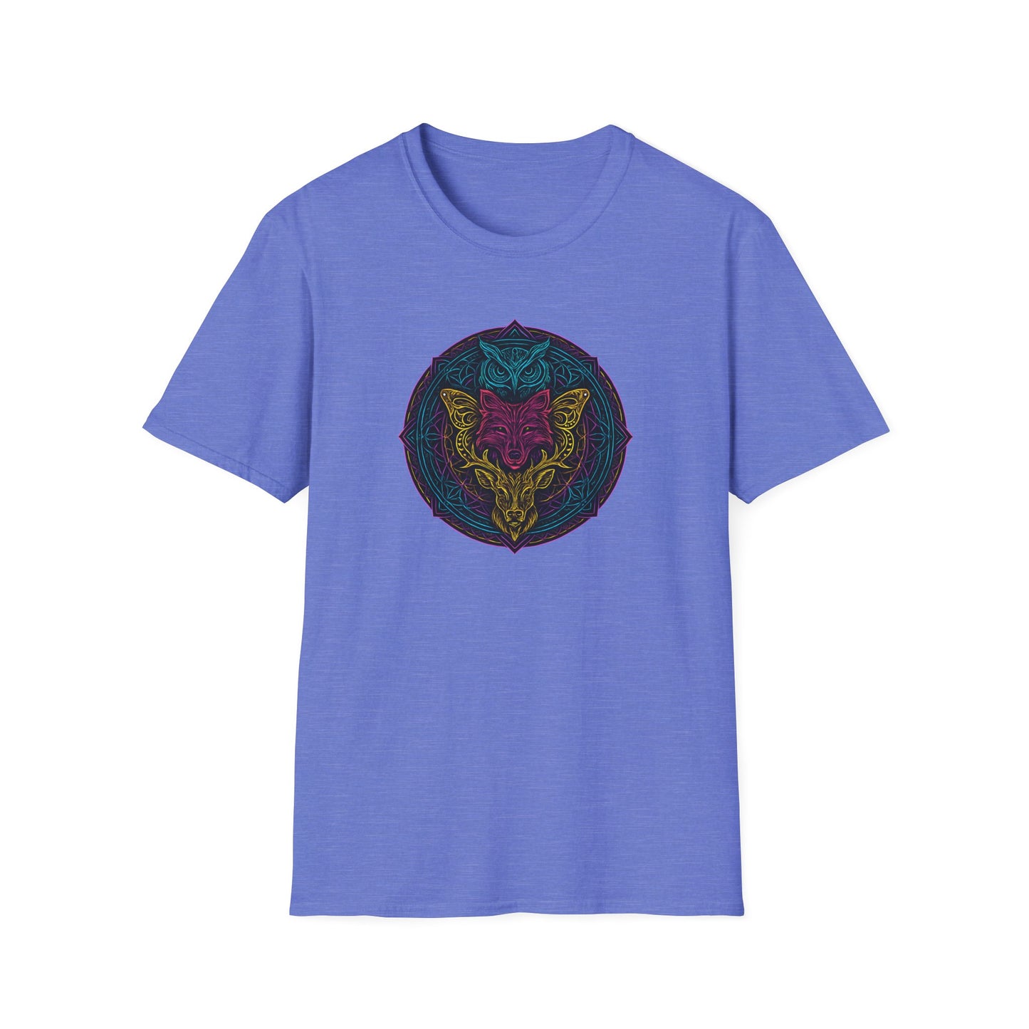 Neon animal mandala T-Shirt