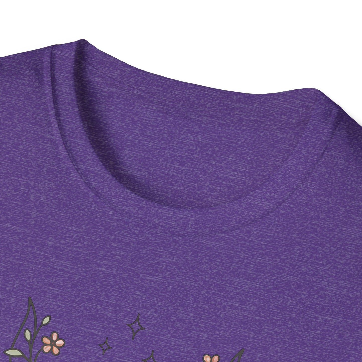 Floral deer skull T-Shirt