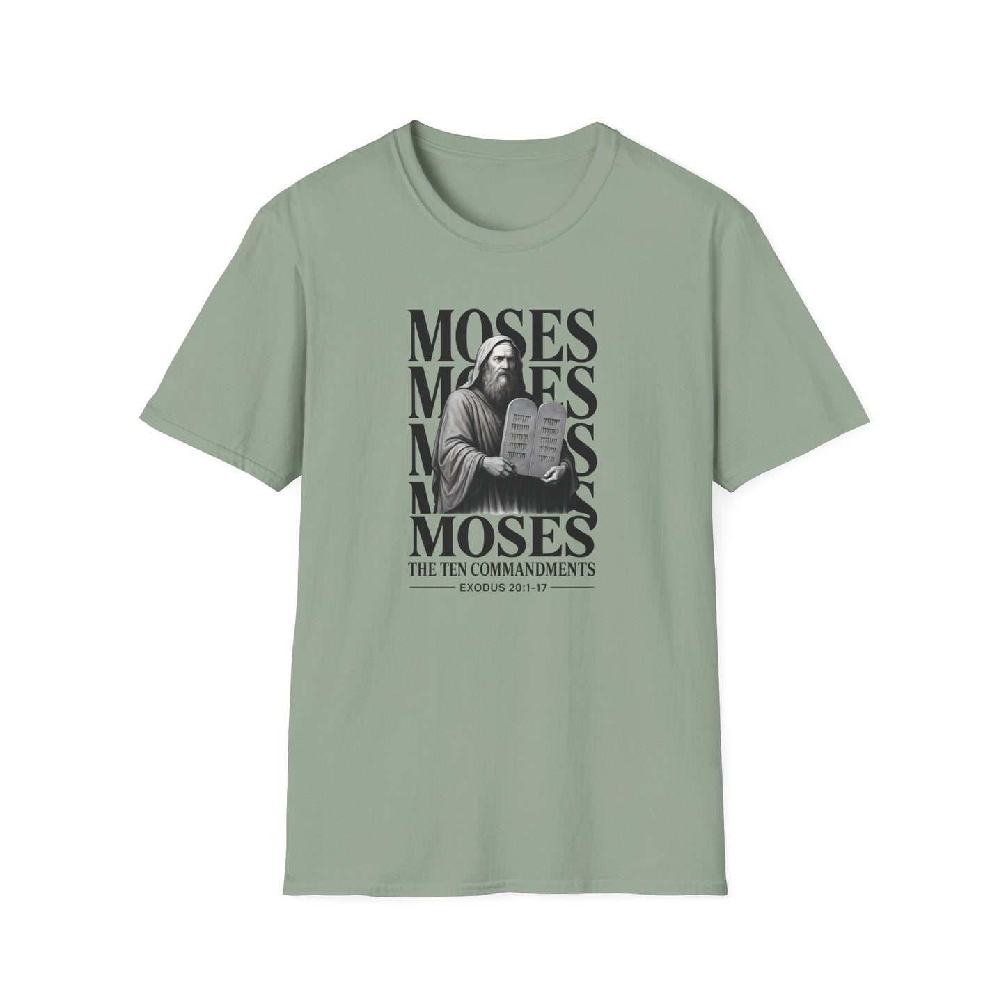 Moses and Ten Commandments T-Shirt