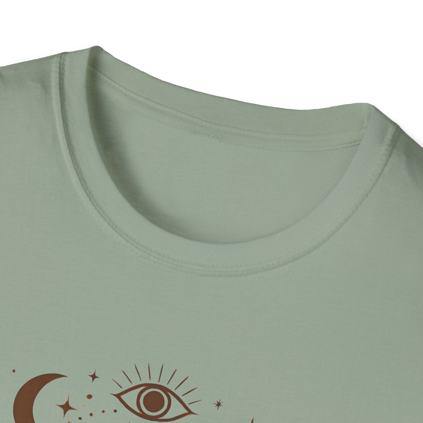 Meditative Cosmic Figure T-Shirt