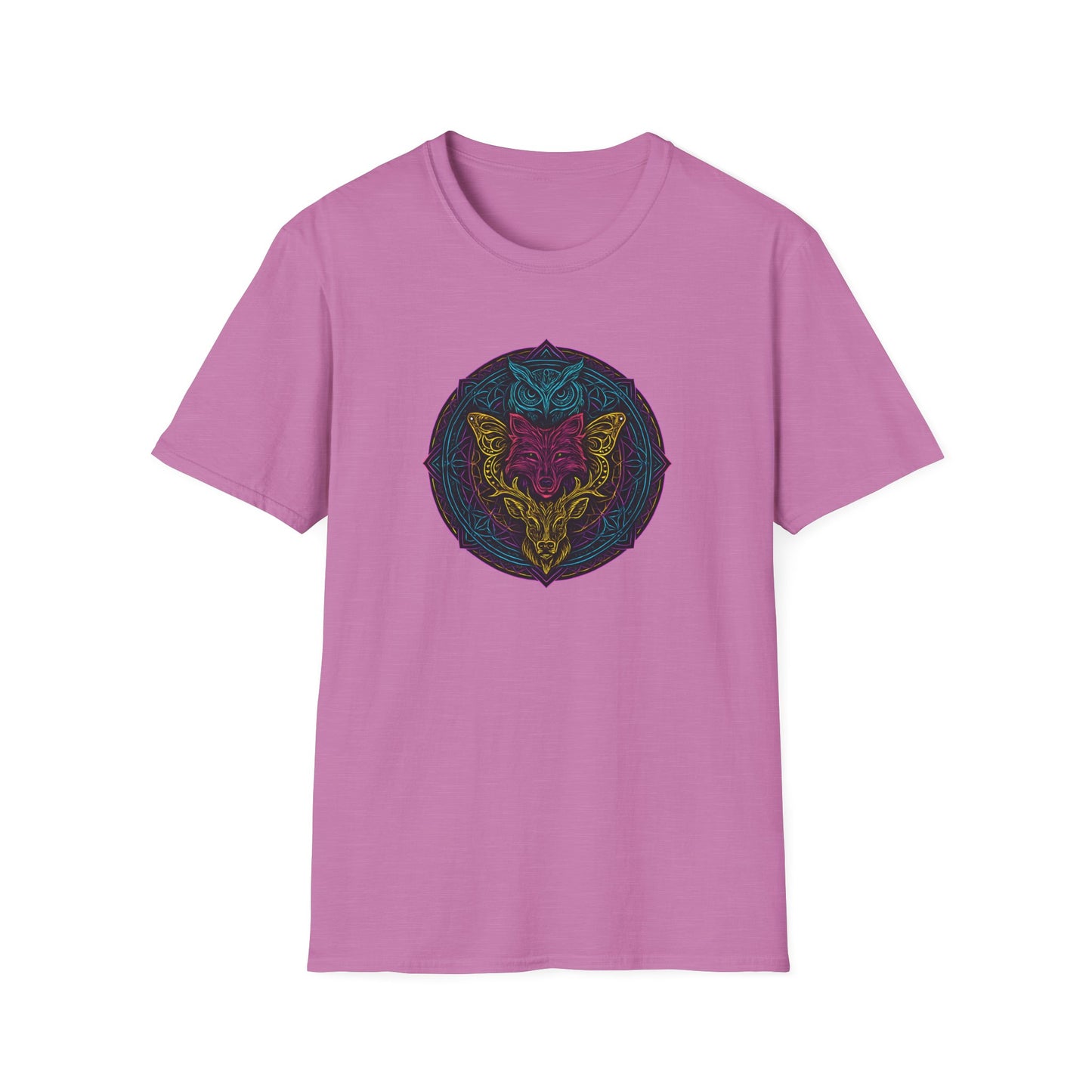 Neon animal mandala T-Shirt