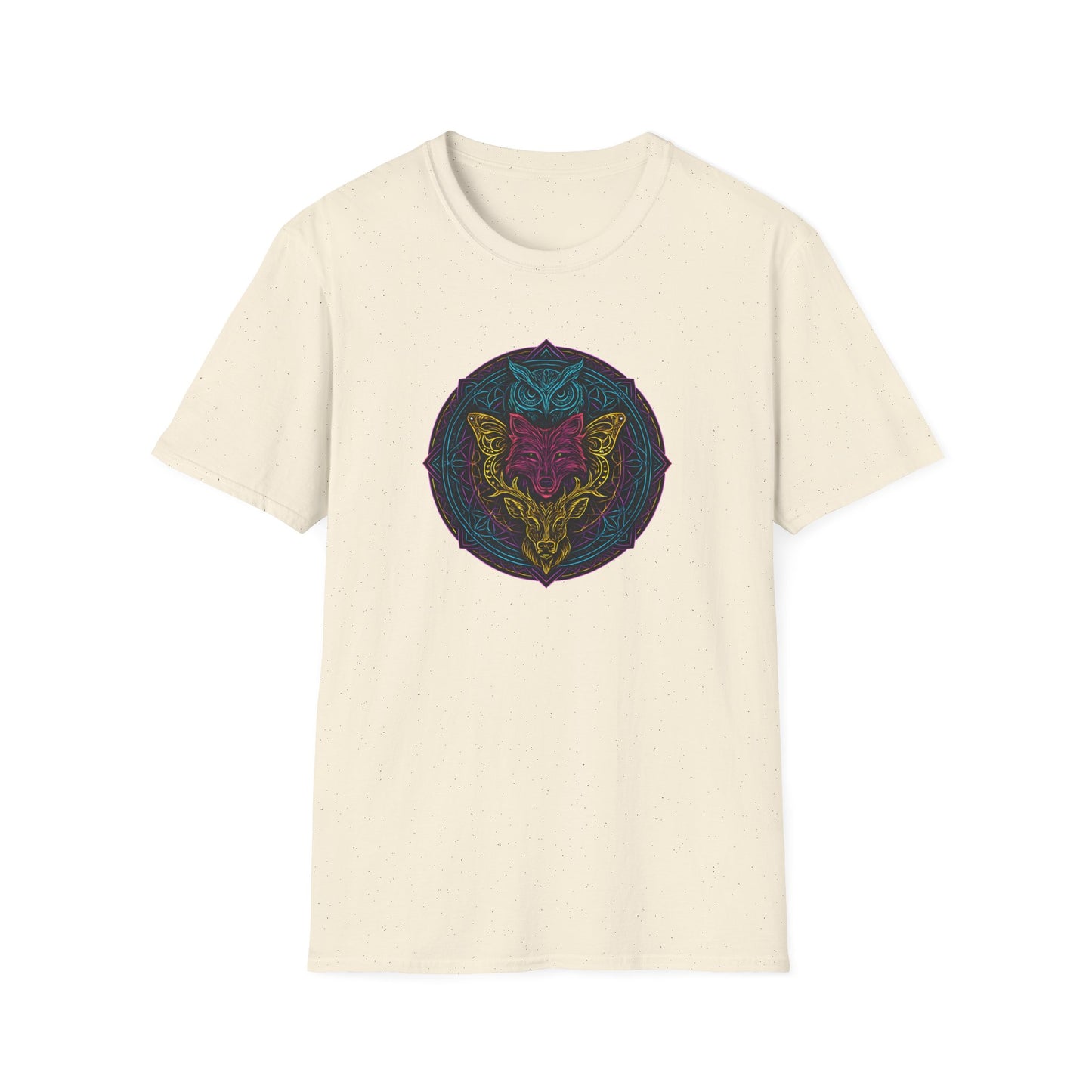 Neon animal mandala T-Shirt